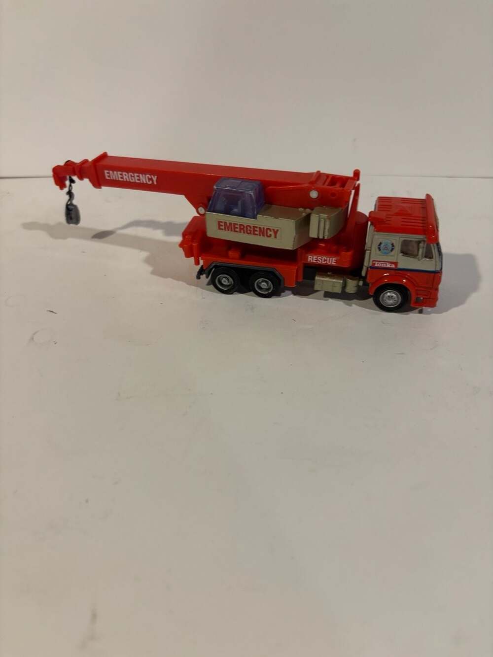 Vintage Tonka Emergency Rescue Crane Truck Toy